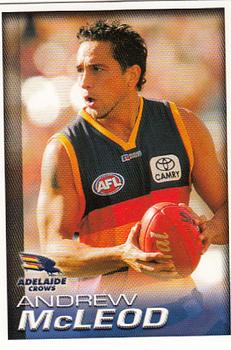2005 Select Herald Sun AFL #9 Andrew McLeod Front